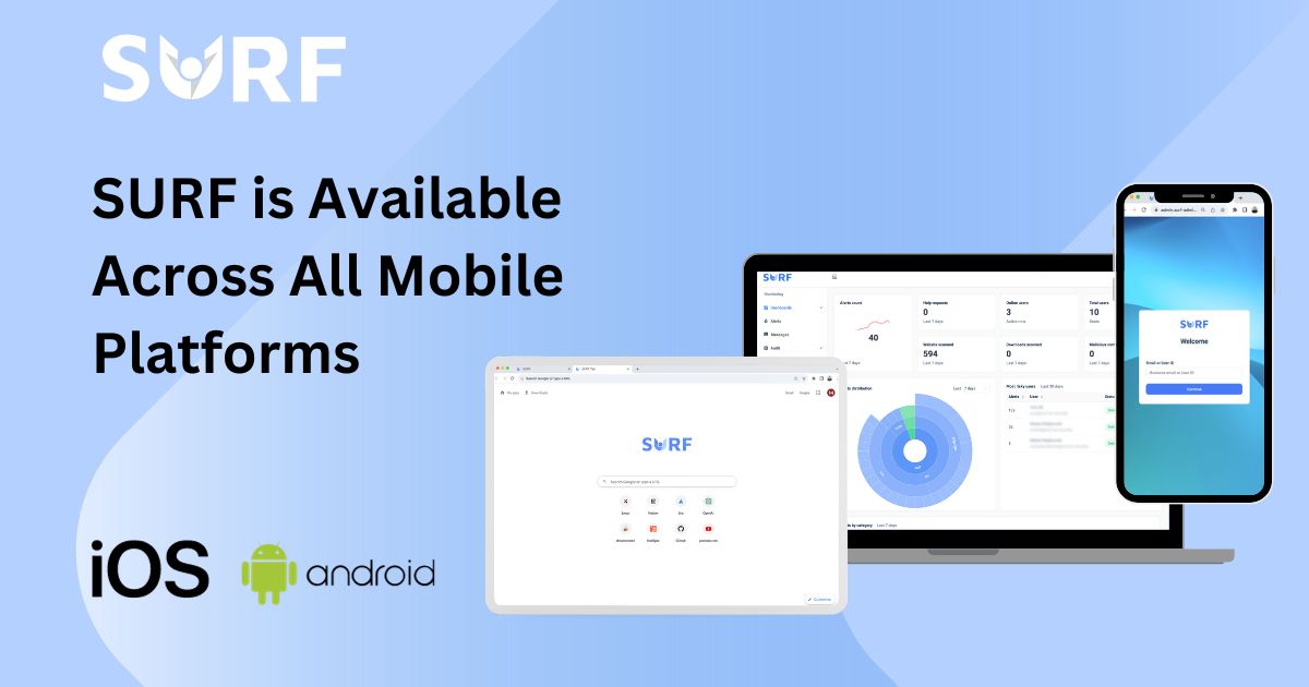 SURF is Available Across All Mobile Platforms 
